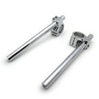 43mm Clip Ons for Universal Chrome Fork Tube (Tilt 7 Degree)