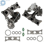Set of 2 Turbochargers for BMW 335i 335xi 335is (2007–2013)
