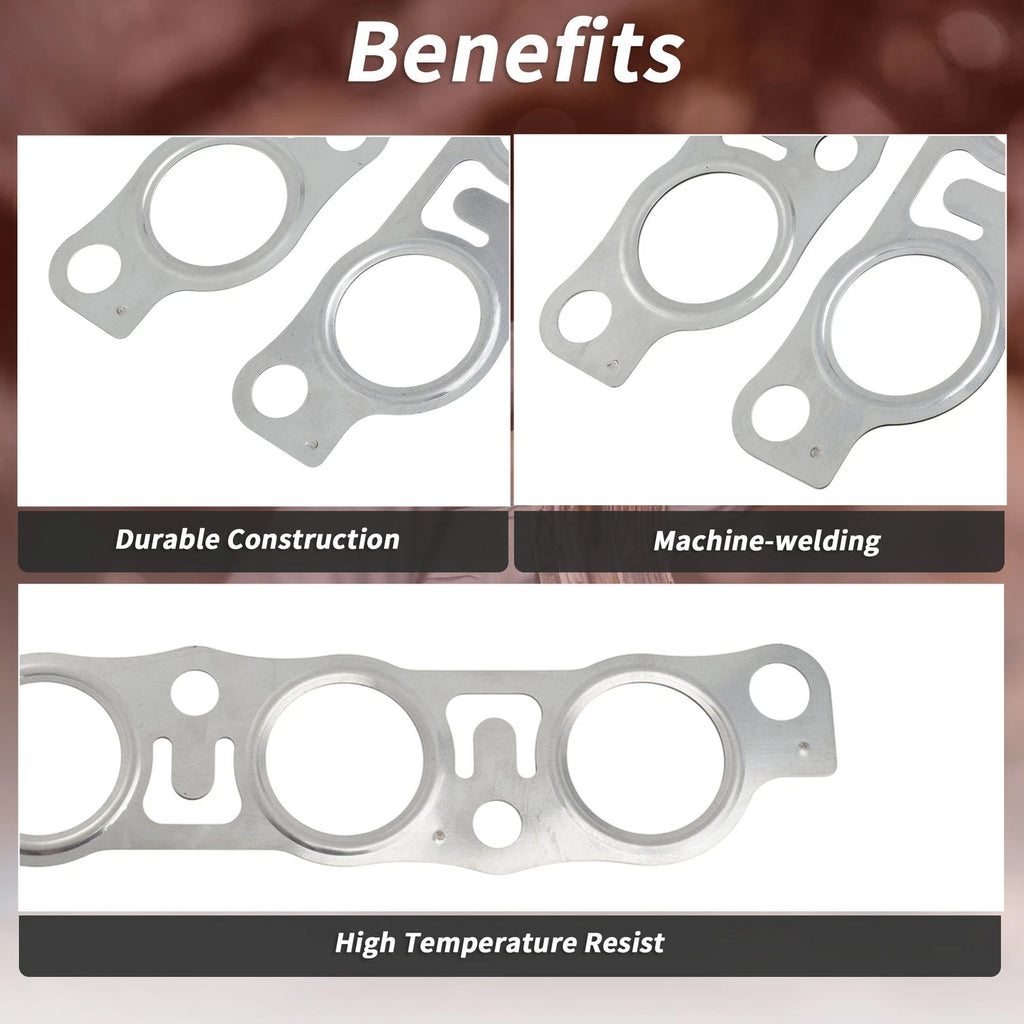 2X Exhaust Manifold Header Gasket for Lexus IS (1999–2005) No. 1717370050