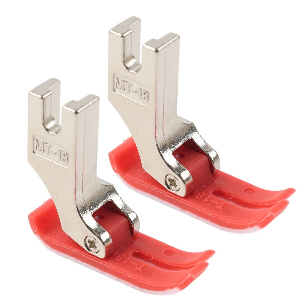 Set of 2 MT-18 Extra Thin Presser Feet for Industrial Sewing Machine