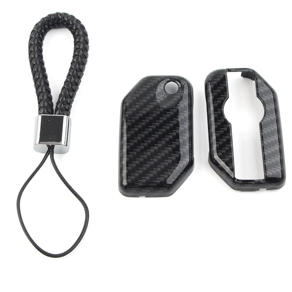 Key Chain Procter Cover Fob Carbon ABS for BMW F750GS F850GS R1200GS R1250GS