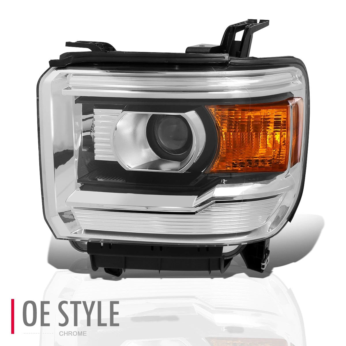 Left Side Projector Headlight for Sierra 1500 2500HD 3500HD (2014–2019) GM2502394