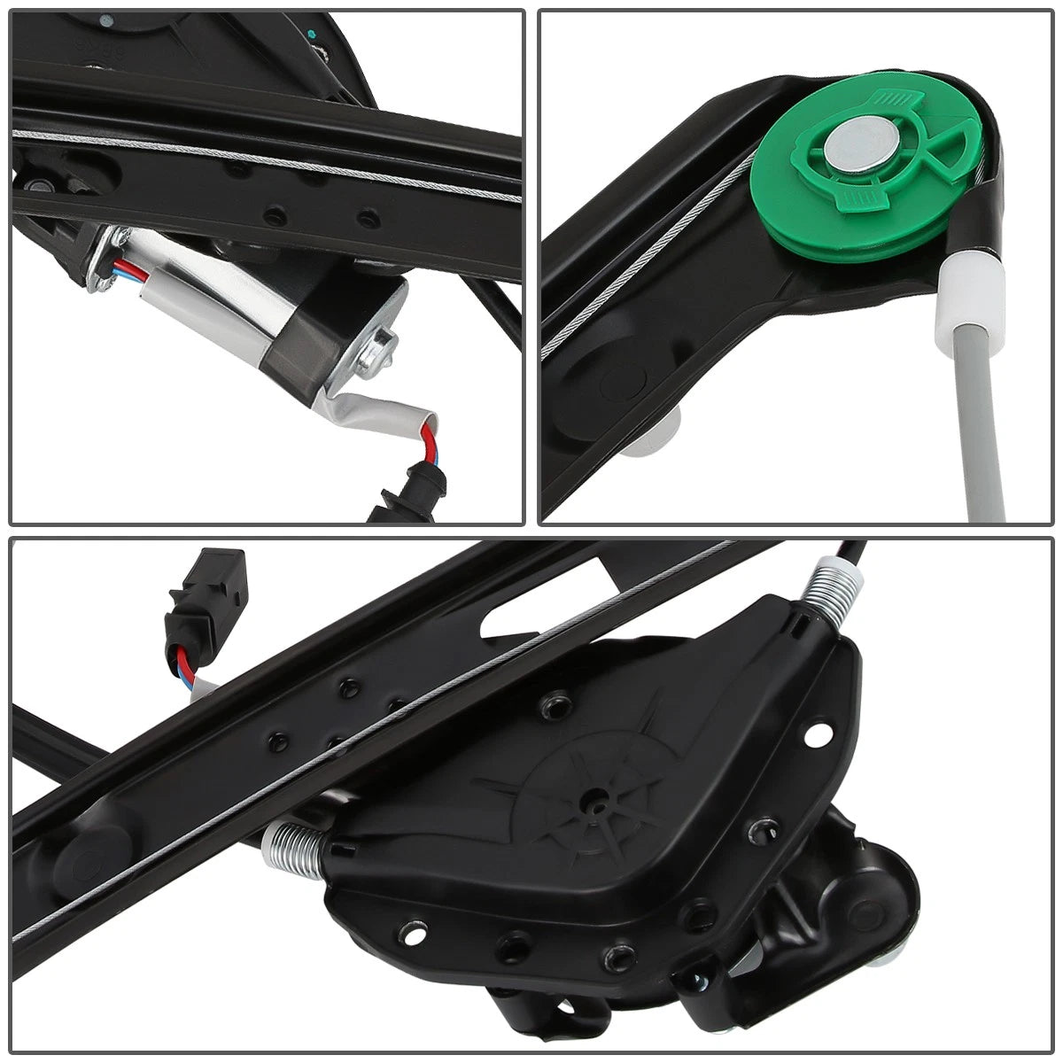 Power Window Regulator w/ Motor for BMW E46 325i 328i 330i (1999–2005)