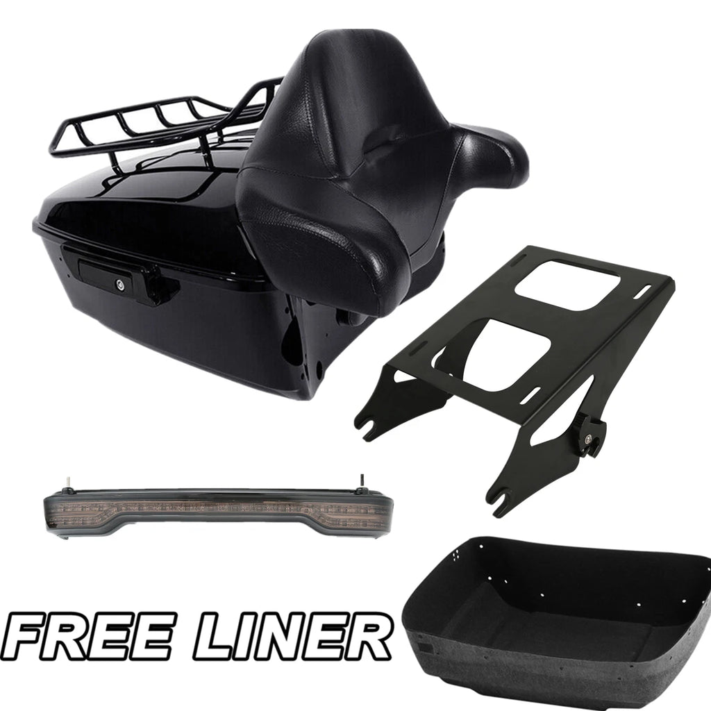 Trunk Tail Light Speaker Mount Rack for Harley Touring (2014–2026)