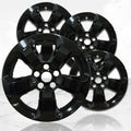 17" 4pc Gloss Black Wheel Skins (Set of 4) for 2017-2021 Jeep Compass