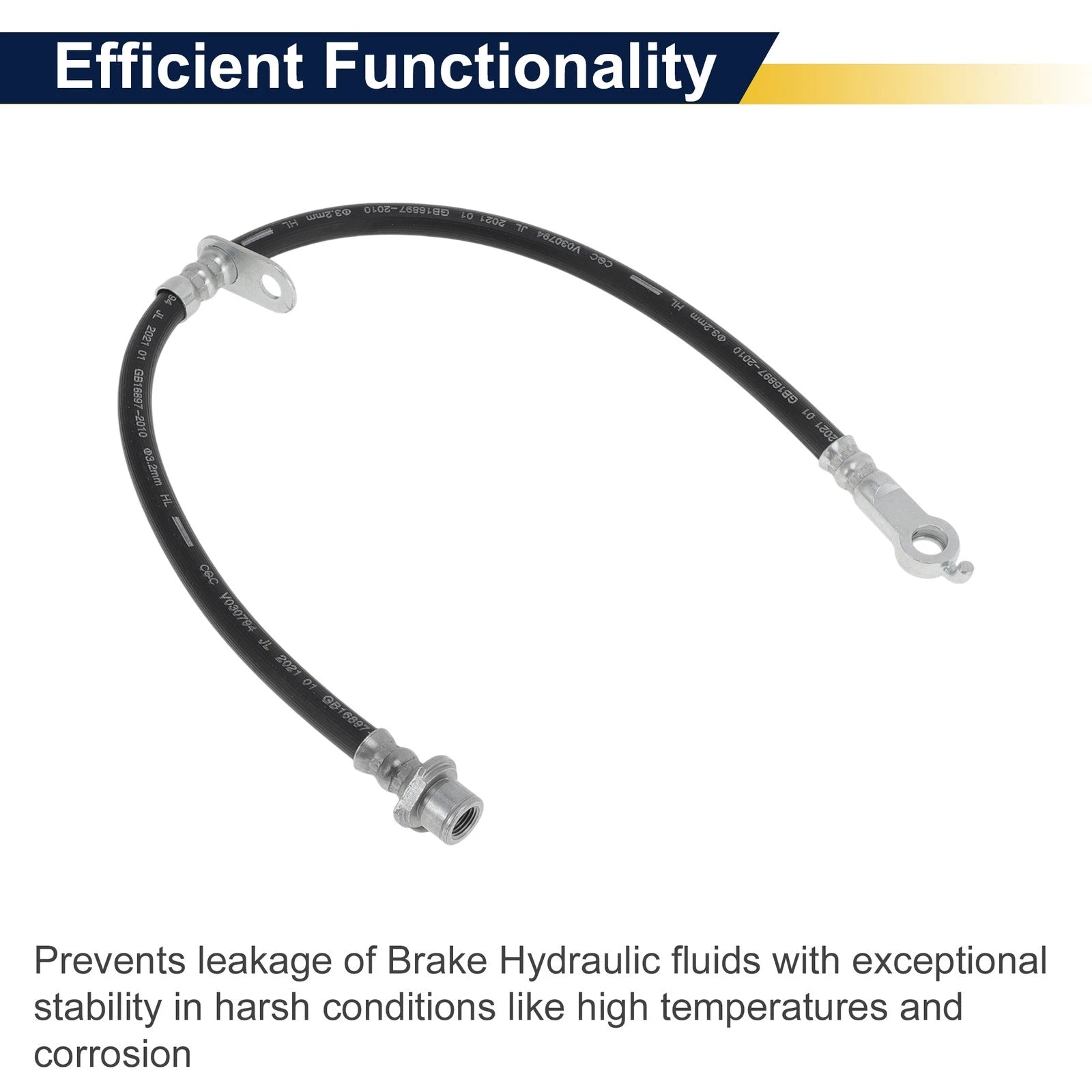 Rear Right Brake Hose for Toyota Camry (2017–2021) No. 90947C2079