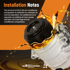 A/C Compressor with 8-Groove Pulley for BMW 335i 435i 535i 740i M2 M3 X5 X6 (2007–2019)