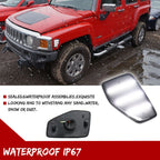 Smoked White Side Marker Lights for Hummer H3 H3T (2006–2010)