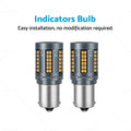 Amber LED Indicator Bulbs for Holden Commodore VT VX VY VZ (1997–2006)
