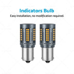 Amber LED Indicator Bulbs for Holden Commodore VT VX VY VZ (1997–2006)