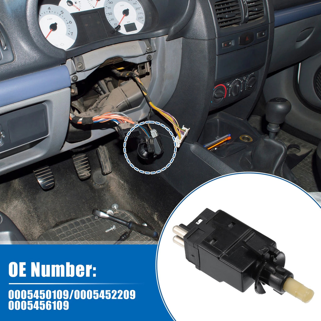 Brake Light Switch for Mercedes-Benz C Class W202 (1994–2000) No. 0005450109/0005452209