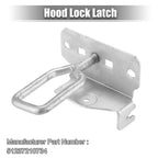 Hood Catch Lock Latch for BMW X3 (2011–2016), X4 (2015–2016) 51237210734, 782685651431