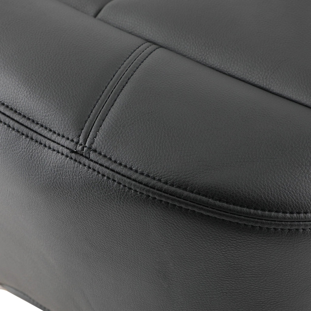 Set of 2 Leather Seat Covers for Chevrolet Avalanche Tahoe (2007–2013) Black