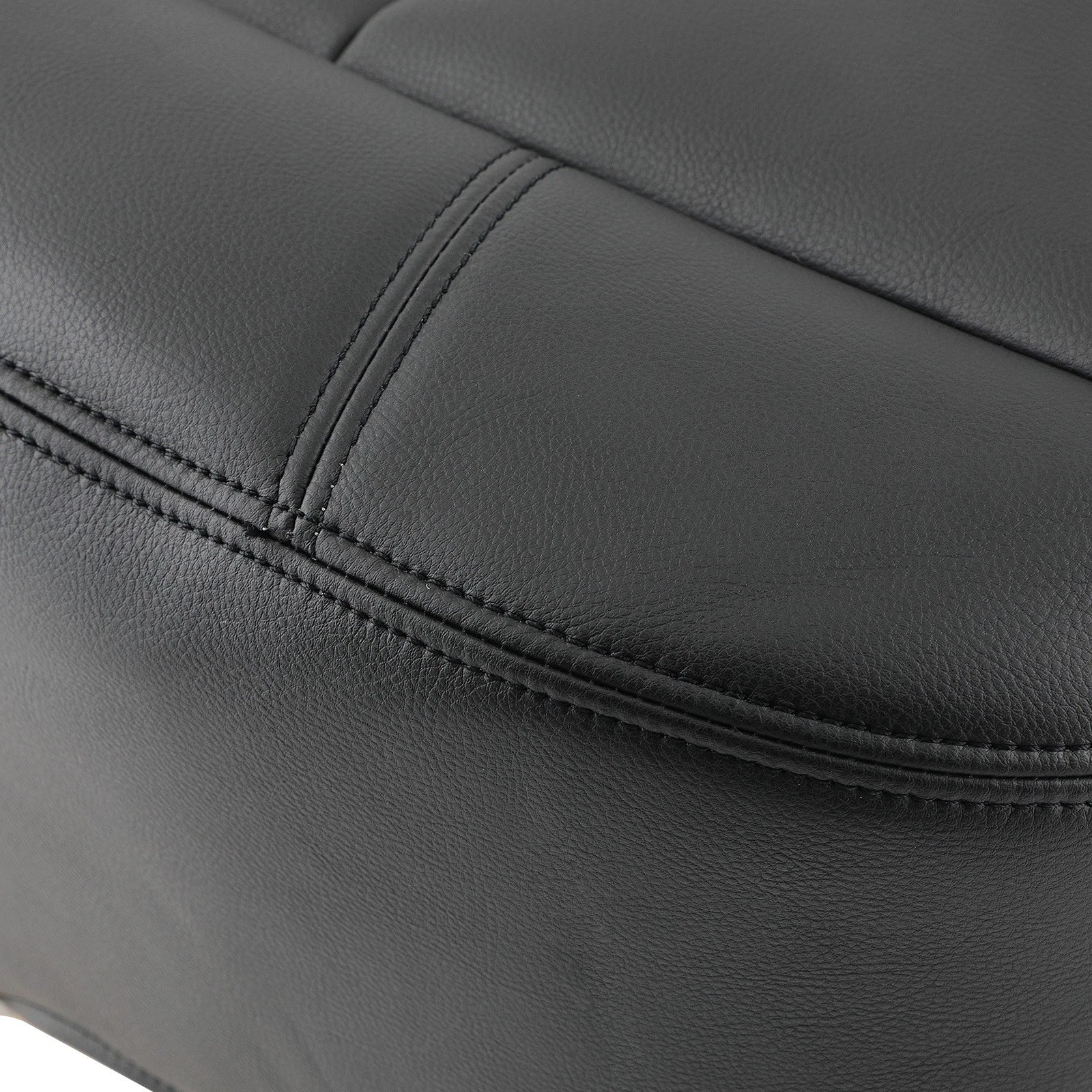 Set of 2 Leather Seat Covers for Chevrolet Avalanche Tahoe (2007–2013) Black