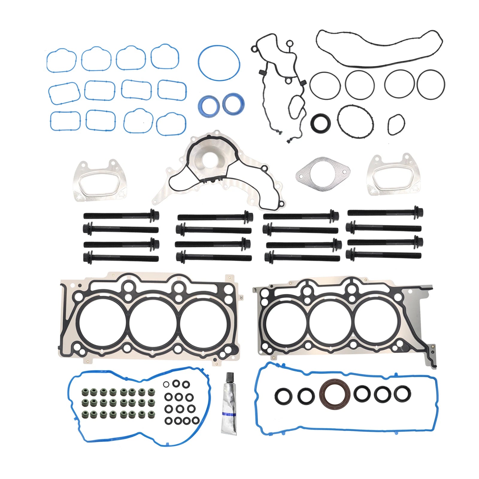Head Gasket Set with Bolts for Ram Chrysler Dodge Avenger Jeep 3.6L (2011–2016)
