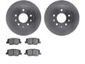 Rear Brake Pad and Rotor Kit for Mazda 3 Sport (2017–2018) SQ935VK