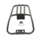 Black Rear Fender Luggage Rack for Harley Softail Deluxe (2005-2017)