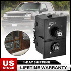 Fog Light Rear Wiper Control Switch Unit 15061682 for Tahoe Yukon Escalade (2003–2006)