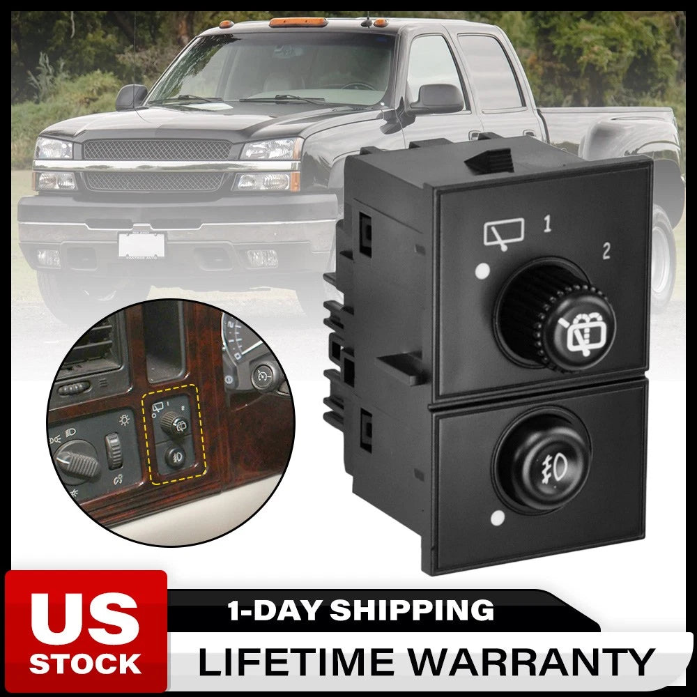 Fog Light Rear Wiper Control Switch Unit 15061682 for Tahoe Yukon Escalade (2003–2006)