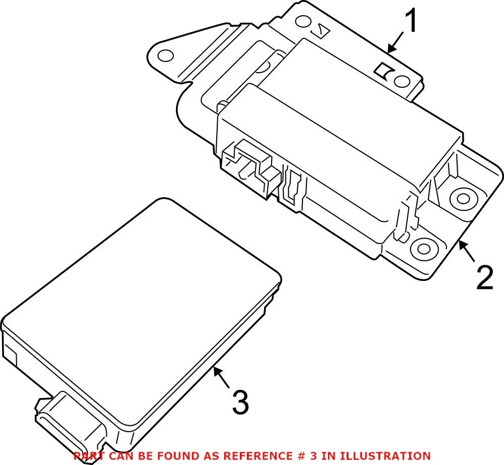 Blind Spot Detection System Sensor for Chrysler Dodge (OEM)