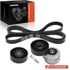 3X Serpentine Belt Drive Component Kit for Ford Taurus Mercury Sable (1996–2005)