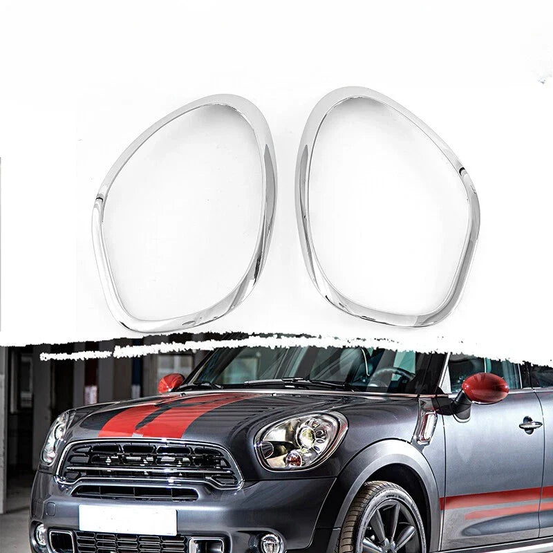 2X Chrome Headlight Trim Ring Bezel for MINI R60 Cooper Countryman (2011–2016)