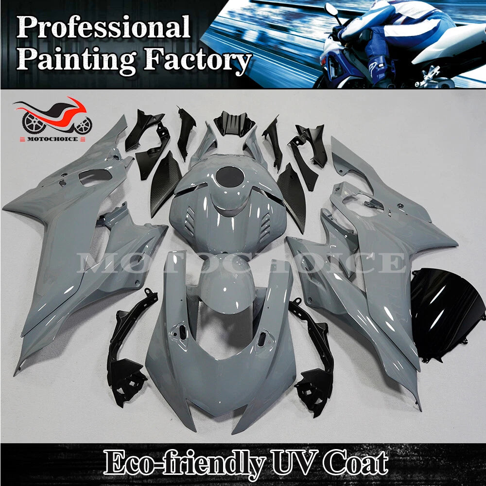 Glossy Grey Fairing Kit for Yamaha YZF R6 (2017–2020)