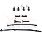 Set of 10 Front Steering Ball Joints & Tie Rods for Dodge Ram 2500 3500
