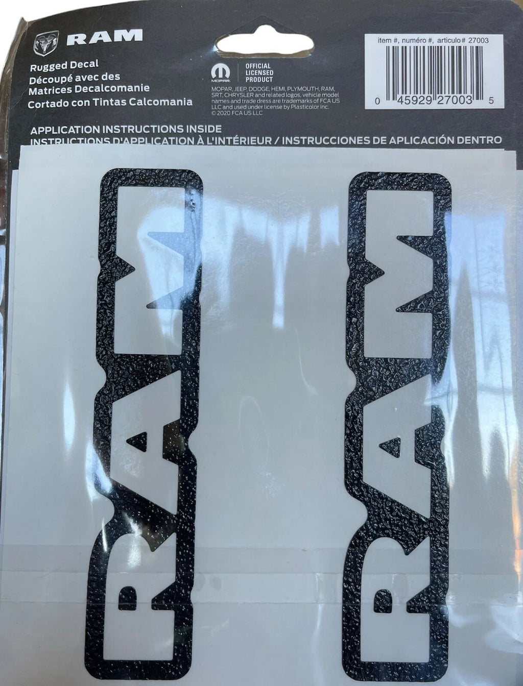 Rugged Decal for Ram