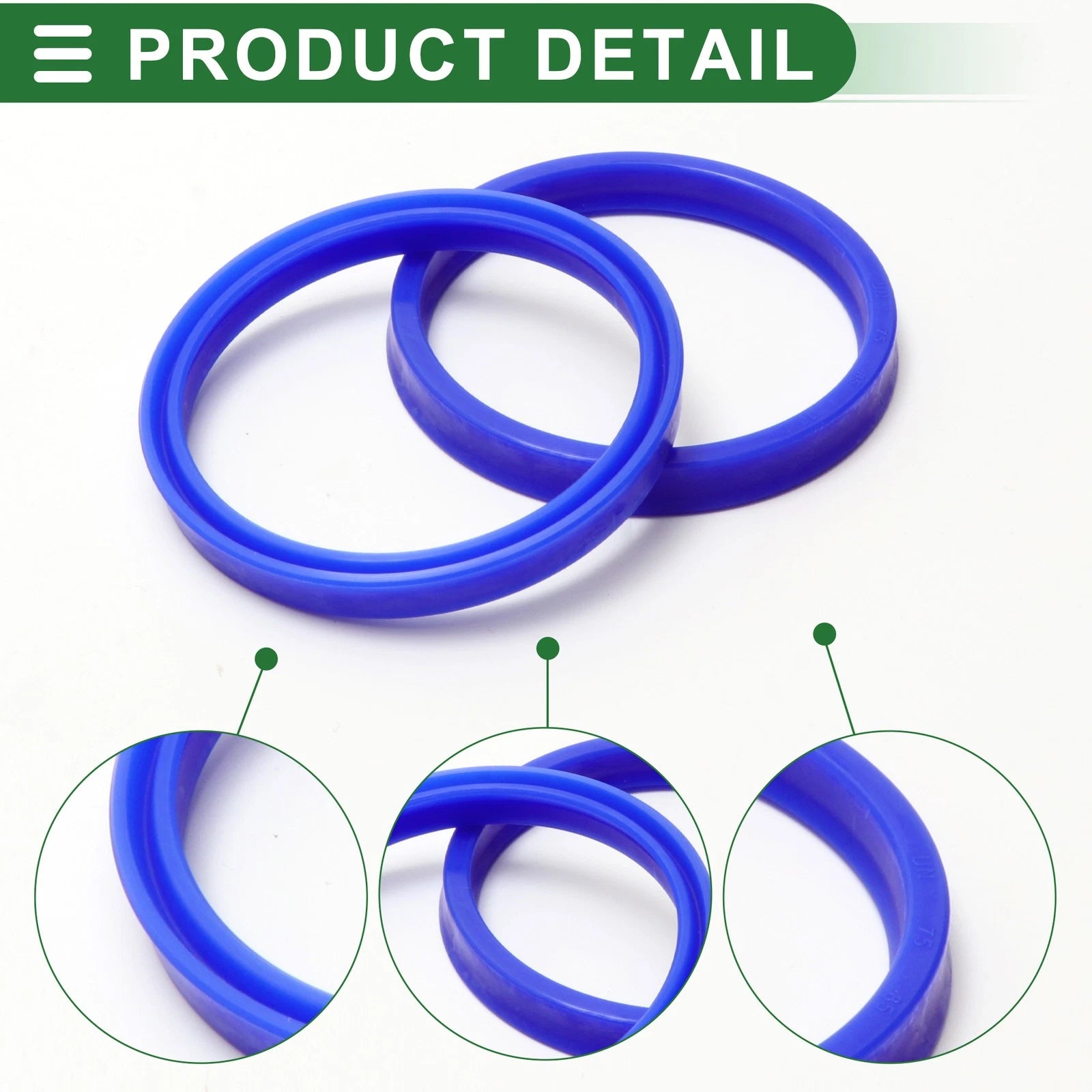 Set of 5 Oil Seal Rotary Shaft Seal 75x85x10mm High Pressure for Various Models