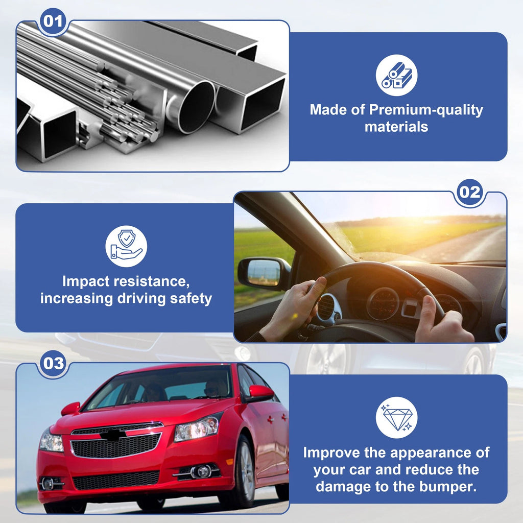 Front Lower Grille with Chrome Trim for Chevrolet Cruze (2011–2014)