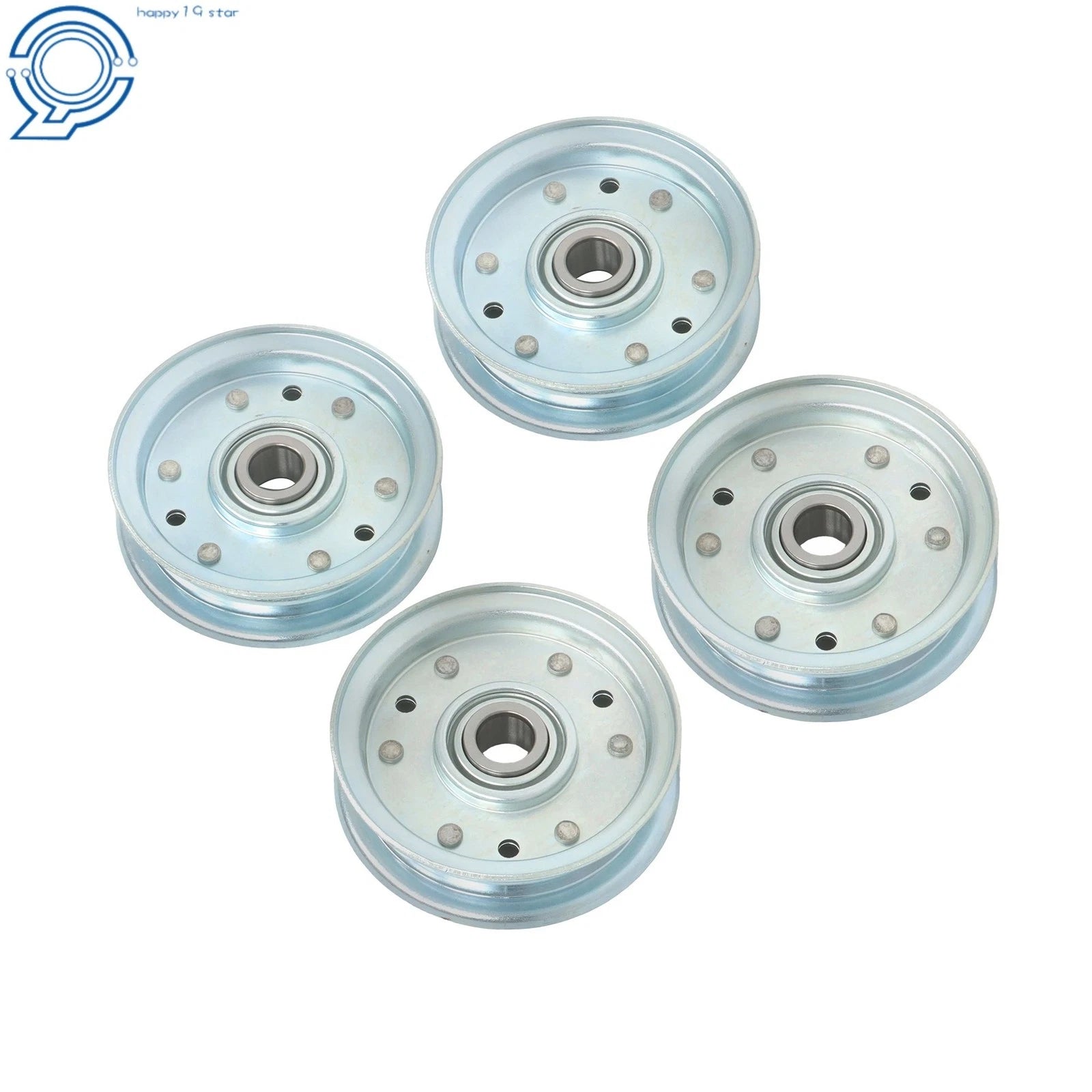Set of 4 Idler Pulleys for King Kutter RFM Series Finish Mowers (4', 5', 6') 164090