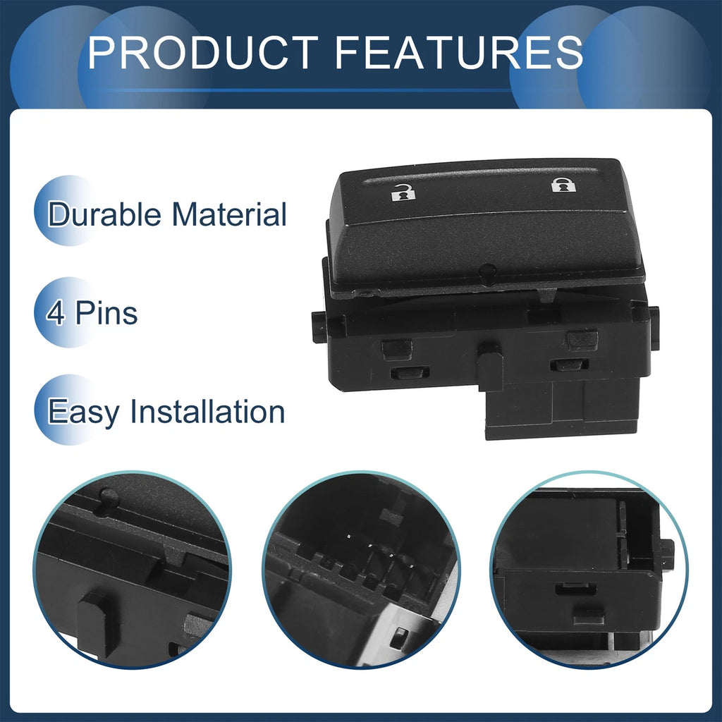 Door Lock Switch Front Left Driver No.22901816 for Chevrolet Silverado 1500 (2016)