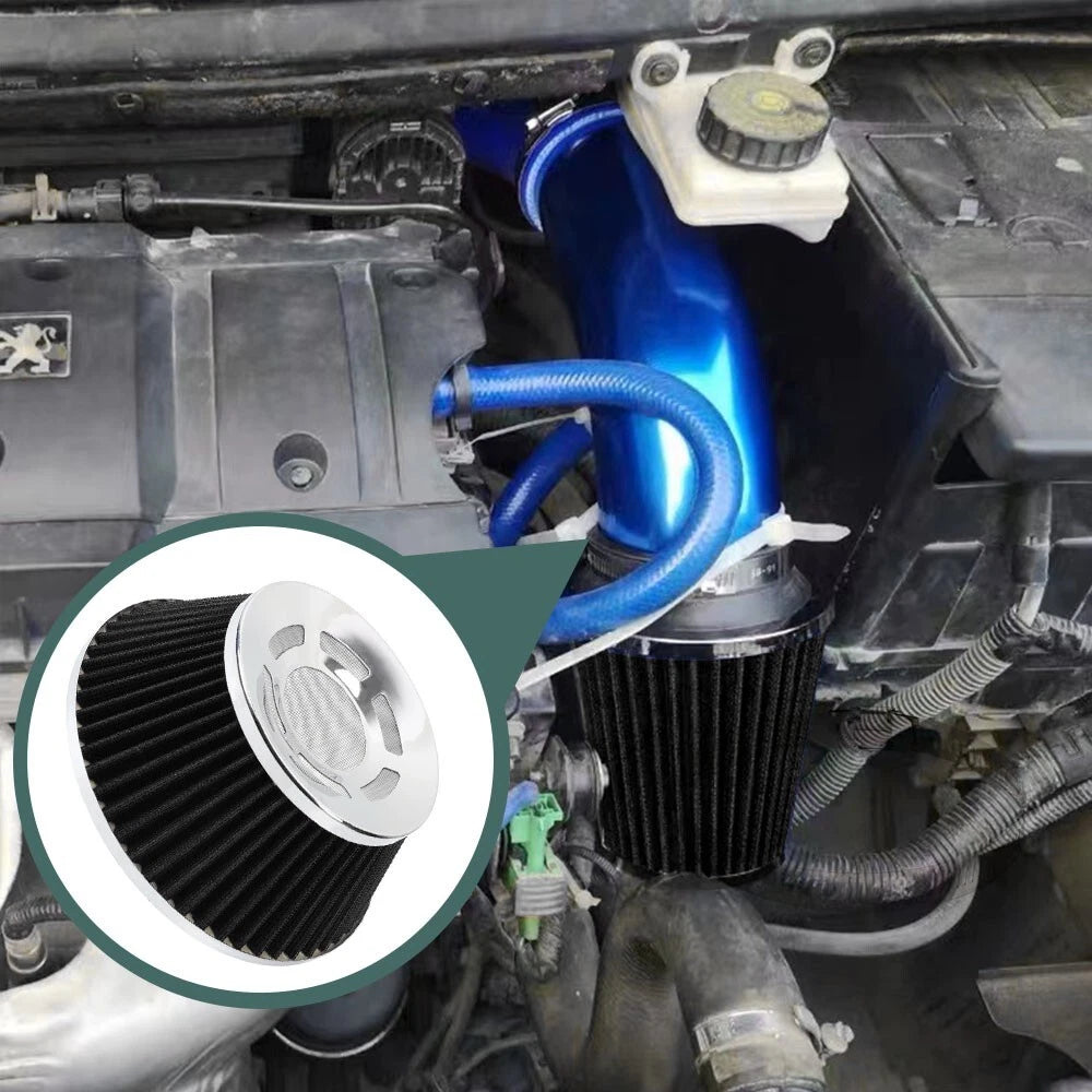 3 Inch Black Inlet Cold Air Intake Air Filter for Cars