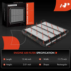 Engine Air Filter for Toyota Tundra (2007–2021) & Sequoia (2008–2017) & Lexus LX570 (2008–2017)