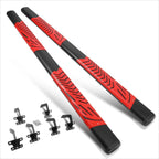 Set of 2 Black Nerf Bar Running Boards for Ram 1500 Quad Cab (2019–2024)