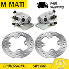 Front Brake Calipers & Rotor for Honda Rubicon 500 TRX500FA5/FA6/FA7/FM6 (2015–2019)