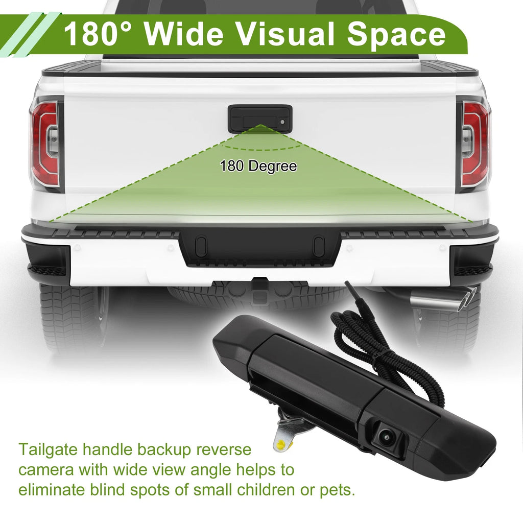Tailgate Handle with Backup Rear View Camera No. 6909004020 for Toyota Tacoma (2005–2015)
