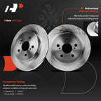 Rear Disc Brake Rotors for Toyota Corolla Prius Matrix (2009–2022)