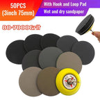 50pcs Sanding Discs 3 Inch for Wood Use (75mm)