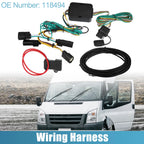 Set of 4 118494 4-Pin Trailer Wiring Harness for Ford Transit-150 250 (2015–2022)