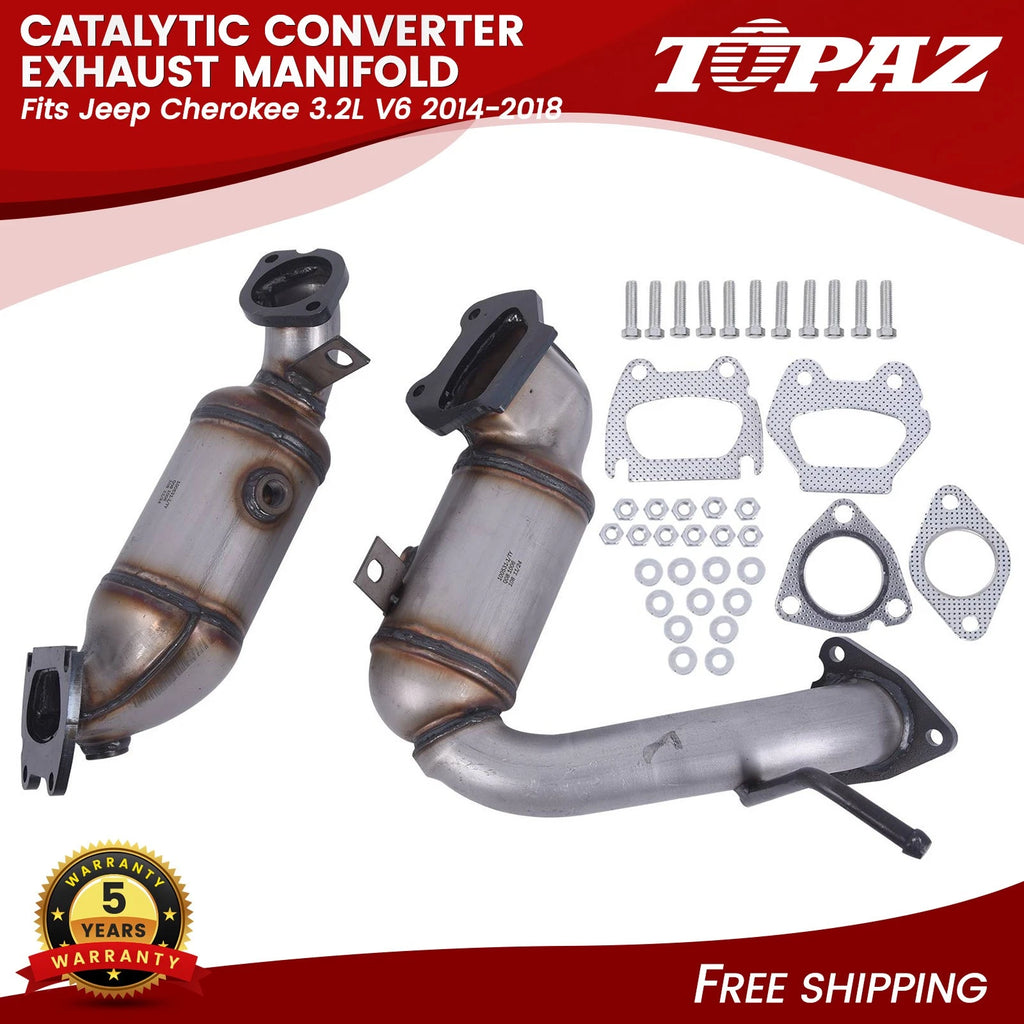 Catalytic Converter for Jeep Cherokee (2014–2018)