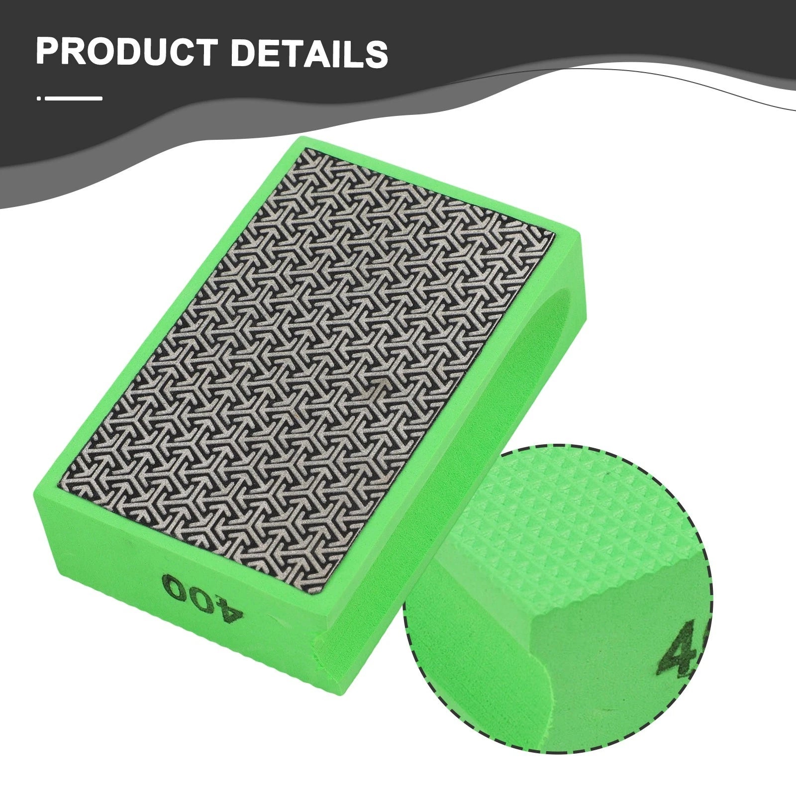 Polishing Pads Set of 3 (100#, 400#, 60#) for Automotive Applications