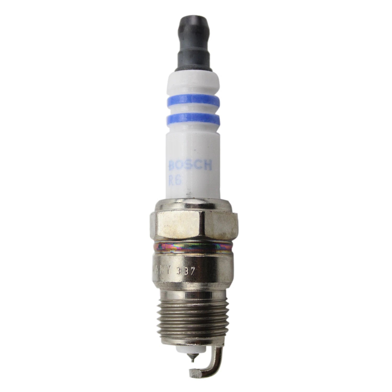 Bosch 9659 Double Iridium Spark Plug for Chevy Cadillac Ford GMC