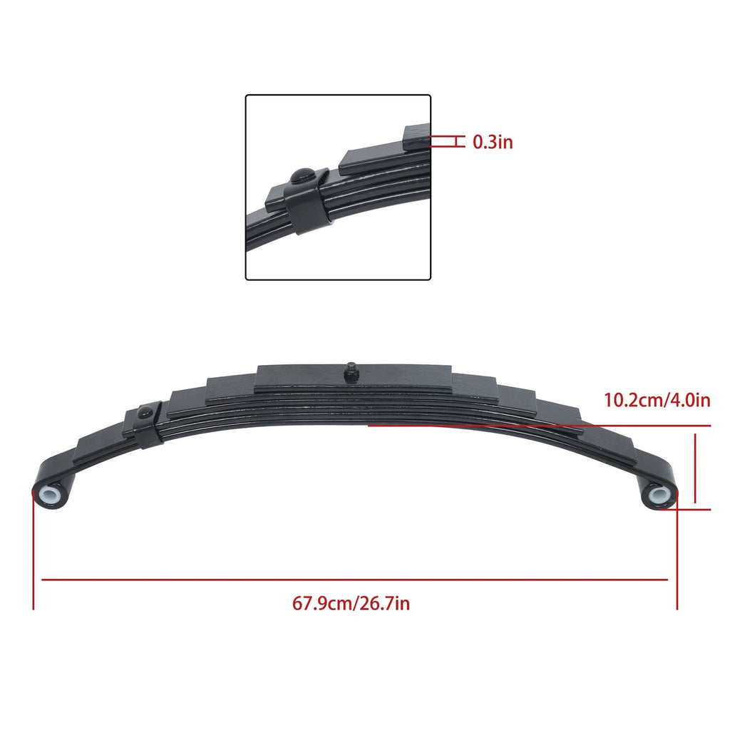 Tandem Trailer Axle Suspension Kit for Trailer (7000lbs)
