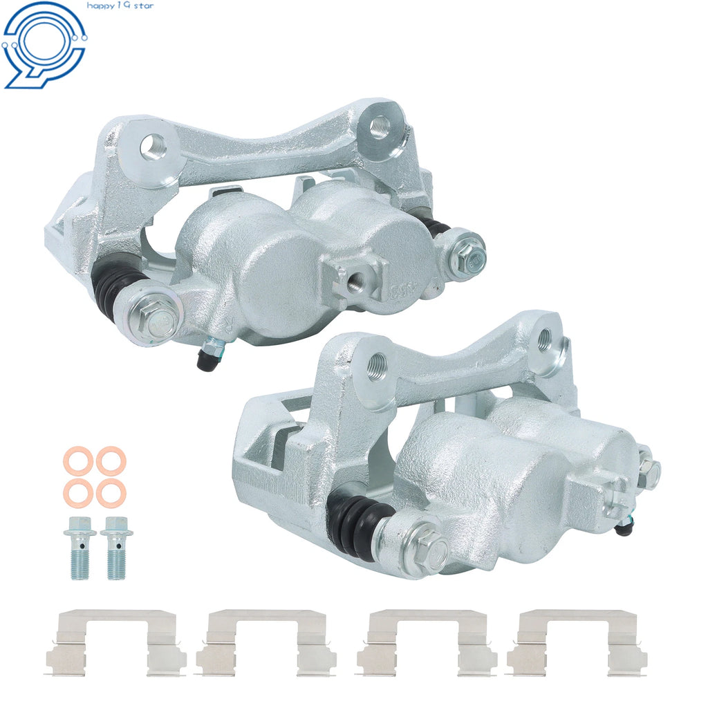 2X Front Side Brake Caliper with Bracket for Acura TL TLX Honda Ridgeline (2015–2020)