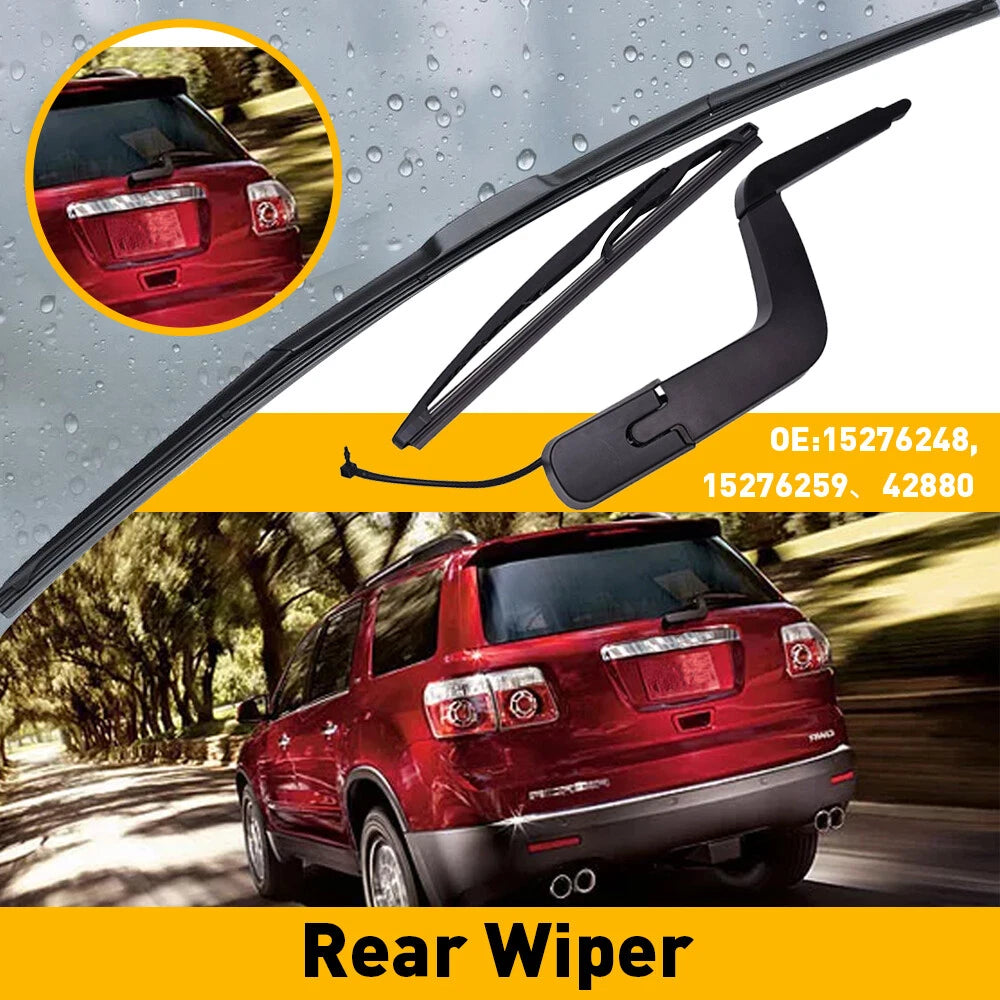 Rear Wiper Arm and Blade for GMC Acadia Saturn Outlook (2007–2012)