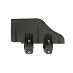 Replacement Rudder Kit for 24-55 lb Thrust Electric Outboard Motors (Black)