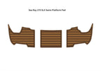 Swim Platform Pad for Sea Ray 270 SLX (2010–2023) EVA Foam Faux Teak