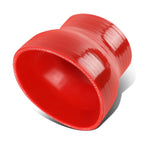 3" to 4" 200PSI Turbo Intake Piping Silicone Coupler Reducer Hose Red